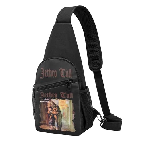 Unisex Jethro Rock Band Single-Strap Brustbeutel Stylische Alltagstragetasche, multifunktionale Sport-Brusttasche Unisex Jethro Rock Band Single-Strap Brustbeutel Stylische Alltagstragetasche, multifunktionale Sport-Brusttasche von YUIOPAS TUIAST
