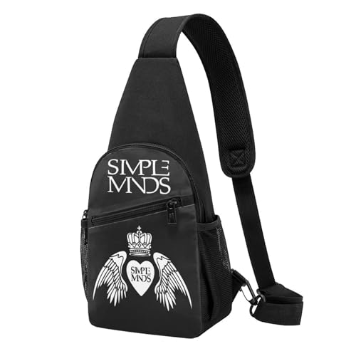 Unisex Minds Rock Band Single-Strap Brustbeutel Stylische Alltagstragetasche, multifunktionale Sport-Brusttasche Unisex Minds Rock Band Single-Strap Brustbeutel Stylische Alltagstragetasche, multifunktionale Sport-Brusttasche von YUIOPAS TUIAST