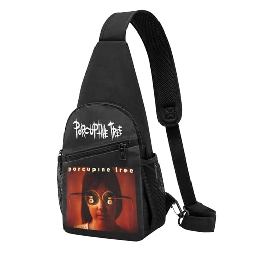 Unisex Porcupine Rock Band Single-Strap Brustbeutel Stylische Alltagstragetasche, multifunktionale Sport-Brusttasche Unisex Porcupine Rock Band Single-Strap Brustbeutel Stylische Alltagstragetasche, multifunktionale Sport-Brusttasche von YUIOPAS TUIAST