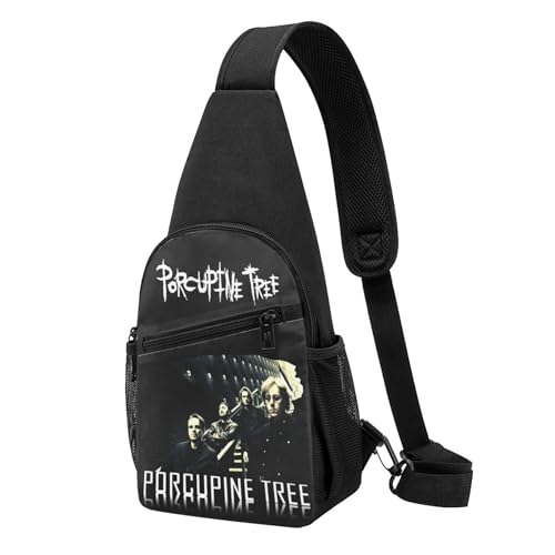 Unisex Porcupine Rock Band Single-Strap Brustbeutel Stylische Alltagstragetasche, multifunktionale Sport-Brusttasche Unisex Porcupine Rock Band Single-Strap Brustbeutel Stylische Alltagstragetasche, multifunktionale Sport-Brusttasche von YUIOPAS TUIAST