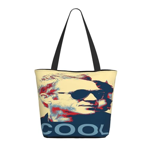 YUIOPAS TUIAST Actor McQueen Reißverschluss-Schultertaschen für Damen stylische Shopper-Bäume multifunktionale Einkaufstaschen und Arbeitsbags YUIOPAS TUIAST Actor McQueen Reißverschluss-Schultertaschen für Damen stylische Shopper-Bäume multifunktionale Einkaufstaschen und Arbeitsbags von YUIOPAS TUIAST