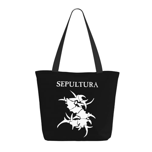 YUIOPAS TUIAST Brazil Metal Band Reißverschluss-Schultertaschen für Damen stylische Shopper-Bäume multifunktionale Einkaufstaschen und Arbeitsbags YUIOPAS TUIAST Brazil Metal Band Reißverschluss-Schultertaschen für Damen stylische Shopper-Bäume multifunktionale Einkaufstaschen und Arbeitsbags von YUIOPAS TUIAST