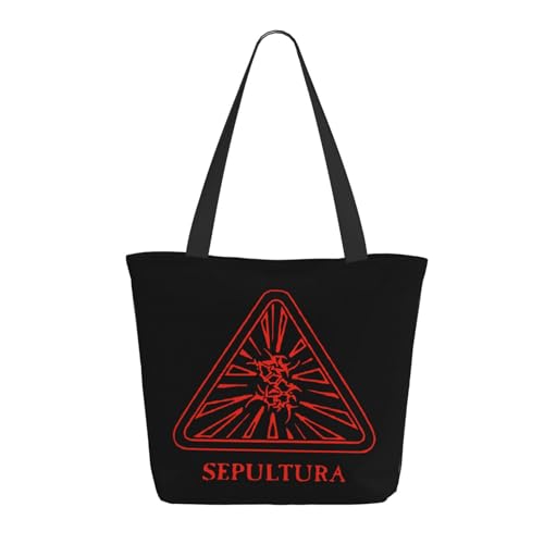 YUIOPAS TUIAST Brazil Metal Band Reißverschluss-Schultertaschen für Damen stylische Shopper-Bäume multifunktionale Einkaufstaschen und Arbeitsbags YUIOPAS TUIAST Brazil Metal Band Reißverschluss-Schultertaschen für Damen stylische Shopper-Bäume multifunktionale Einkaufstaschen und Arbeitsbags von YUIOPAS TUIAST