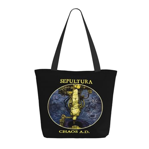 YUIOPAS TUIAST Brazil Metal Band Reißverschluss-Schultertaschen für Damen stylische Shopper-Bäume multifunktionale Einkaufstaschen und Arbeitsbags YUIOPAS TUIAST Brazil Metal Band Reißverschluss-Schultertaschen für Damen stylische Shopper-Bäume multifunktionale Einkaufstaschen und Arbeitsbags von YUIOPAS TUIAST