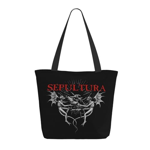 YUIOPAS TUIAST Brazil Metal Band Reißverschluss-Schultertaschen für Damen stylische Shopper-Bäume multifunktionale Einkaufstaschen und Arbeitsbags YUIOPAS TUIAST Brazil Metal Band Reißverschluss-Schultertaschen für Damen stylische Shopper-Bäume multifunktionale Einkaufstaschen und Arbeitsbags von YUIOPAS TUIAST