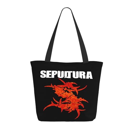 YUIOPAS TUIAST Brazil Metal Band Reißverschluss-Schultertaschen für Damen stylische Shopper-Bäume multifunktionale Einkaufstaschen und Arbeitsbags YUIOPAS TUIAST Brazil Metal Band Reißverschluss-Schultertaschen für Damen stylische Shopper-Bäume multifunktionale Einkaufstaschen und Arbeitsbags von YUIOPAS TUIAST