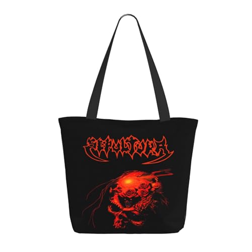 YUIOPAS TUIAST Brazil Metal Band Reißverschluss-Schultertaschen für Damen stylische Shopper-Bäume multifunktionale Einkaufstaschen und Arbeitsbags YUIOPAS TUIAST Brazil Metal Band Reißverschluss-Schultertaschen für Damen stylische Shopper-Bäume multifunktionale Einkaufstaschen und Arbeitsbags von YUIOPAS TUIAST