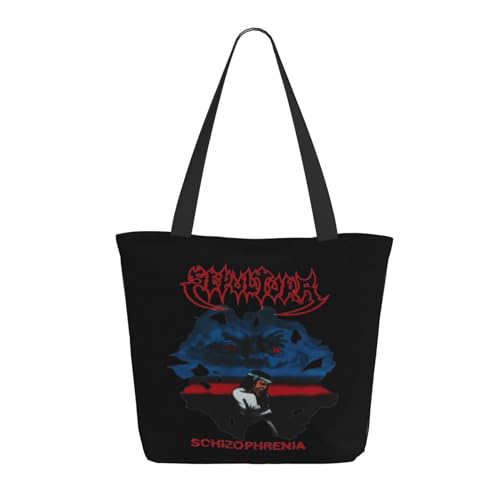 YUIOPAS TUIAST Brazil Metal Band Reißverschluss-Schultertaschen für Damen stylische Shopper-Bäume multifunktionale Einkaufstaschen und Arbeitsbags YUIOPAS TUIAST Brazil Metal Band Reißverschluss-Schultertaschen für Damen stylische Shopper-Bäume multifunktionale Einkaufstaschen und Arbeitsbags von YUIOPAS TUIAST