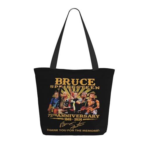 YUIOPAS TUIAST Bruce Rock Singer Reißverschluss-Schultertaschen für Damen stylische Shopper-Bäume multifunktionale Einkaufstaschen und Arbeitsbags YUIOPAS TUIAST Bruce Rock Singer Reißverschluss-Schultertaschen für Damen stylische Shopper-Bäume multifunktionale Einkaufstaschen und Arbeitsbags von YUIOPAS TUIAST