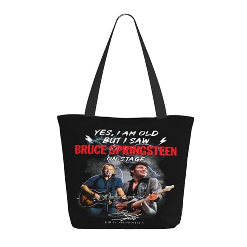 YUIOPAS TUIAST Bruce Rock Singer Reißverschluss-Schultertaschen für Damen stylische Shopper-Bäume multifunktionale Einkaufstaschen und Arbeitsbags YUIOPAS TUIAST Bruce Rock Singer Reißverschluss-Schultertaschen für Damen stylische Shopper-Bäume multifunktionale Einkaufstaschen und Arbeitsbags von YUIOPAS TUIAST