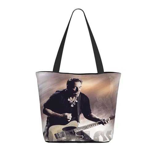 YUIOPAS TUIAST Bruce Rock Singer Reißverschluss-Schultertaschen für Damen stylische Shopper-Bäume multifunktionale Einkaufstaschen und Arbeitsbags YUIOPAS TUIAST Bruce Rock Singer Reißverschluss-Schultertaschen für Damen stylische Shopper-Bäume multifunktionale Einkaufstaschen und Arbeitsbags von YUIOPAS TUIAST