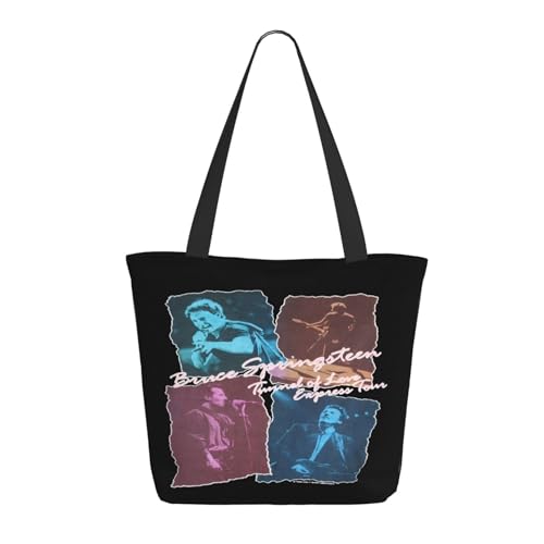 YUIOPAS TUIAST Bruce Rock Singer Reißverschluss-Schultertaschen für Damen stylische Shopper-Bäume multifunktionale Einkaufstaschen und Arbeitsbags YUIOPAS TUIAST Bruce Rock Singer Reißverschluss-Schultertaschen für Damen stylische Shopper-Bäume multifunktionale Einkaufstaschen und Arbeitsbags von YUIOPAS TUIAST