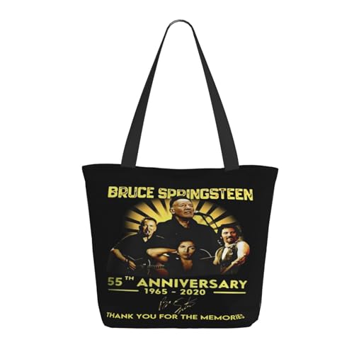 YUIOPAS TUIAST Bruce Singer Springsteen Rock Reißverschluss-Schultertaschen für Damen stylische Shopper-Bäume multifunktionale Einkaufstaschen und Arbeitsbags YUIOPAS TUIAST Bruce Singer Springsteen Rock Reißverschluss-Schultertaschen für Damen stylische Shopper-Bäume multifunktionale Einkaufstaschen und Arbeitsbags von YUIOPAS TUIAST