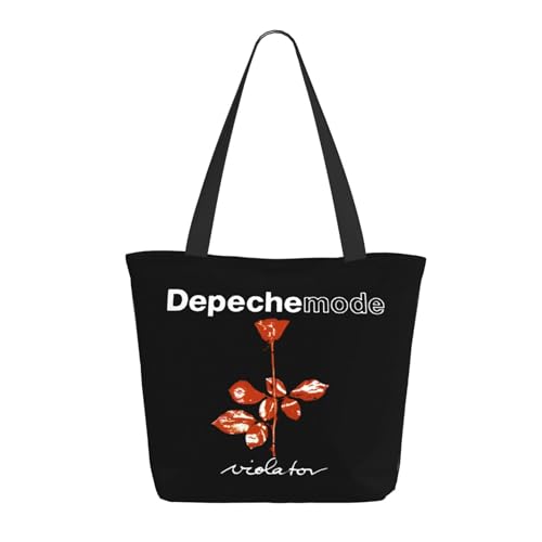 YUIOPAS TUIAST De&PE&Che Music band Mode Reißverschluss-Schultertaschen für Damen stylische Shopper-Bäume multifunktionale Einkaufstaschen und Arbeitsbags YUIOPAS TUIAST De&PE&Che Music band Mode Reißverschluss-Schultertaschen für Damen stylische Shopper-Bäume multifunktionale Einkaufstaschen und Arbeitsbags von YUIOPAS TUIAST