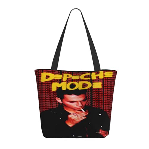YUIOPAS TUIAST De&PE&Che Music band Reißverschluss-Schultertaschen für Damen stylische Shopper-Bäume multifunktionale Einkaufstaschen und Arbeitsbags YUIOPAS TUIAST De&PE&Che Music band Reißverschluss-Schultertaschen für Damen stylische Shopper-Bäume multifunktionale Einkaufstaschen und Arbeitsbags von YUIOPAS TUIAST