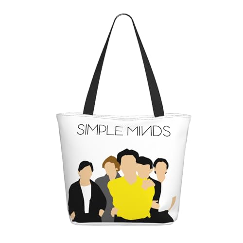 YUIOPAS TUIAST Minds Rock Band Reißverschluss-Schultertaschen für Damen stylische Shopper-Bäume multifunktionale Einkaufstaschen und Arbeitsbags YUIOPAS TUIAST Minds Rock Band Reißverschluss-Schultertaschen für Damen stylische Shopper-Bäume multifunktionale Einkaufstaschen und Arbeitsbags von YUIOPAS TUIAST