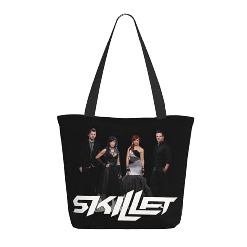 YUIOPAS TUIAST Rock Band Reißverschluss-Schultertaschen für Damen stylische Shopper-Bäume multifunktionale Einkaufstaschen und Arbeitsbags YUIOPAS TUIAST Rock Band Reißverschluss-Schultertaschen für Damen stylische Shopper-Bäume multifunktionale Einkaufstaschen und Arbeitsbags von YUIOPAS TUIAST