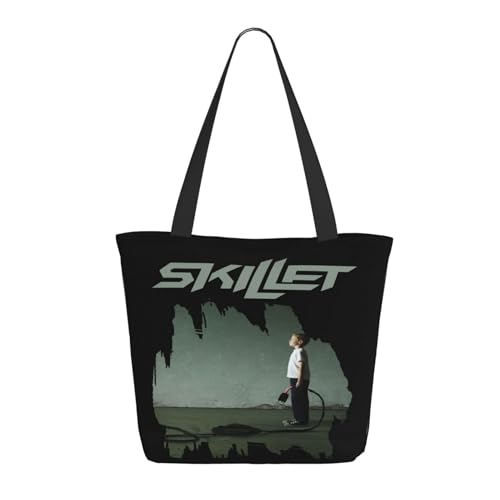 YUIOPAS TUIAST Rock Band Reißverschluss-Schultertaschen für Damen stylische Shopper-Bäume multifunktionale Einkaufstaschen und Arbeitsbags YUIOPAS TUIAST Rock Band Reißverschluss-Schultertaschen für Damen stylische Shopper-Bäume multifunktionale Einkaufstaschen und Arbeitsbags von YUIOPAS TUIAST