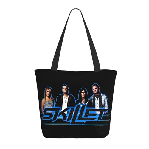 YUIOPAS TUIAST Rock Band Reißverschluss-Schultertaschen für Damen stylische Shopper-Bäume multifunktionale Einkaufstaschen und Arbeitsbags YUIOPAS TUIAST Rock Band Reißverschluss-Schultertaschen für Damen stylische Shopper-Bäume multifunktionale Einkaufstaschen und Arbeitsbags von YUIOPAS TUIAST