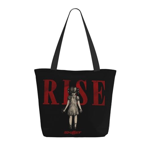 YUIOPAS TUIAST Rock Band Reißverschluss-Schultertaschen für Damen stylische Shopper-Bäume multifunktionale Einkaufstaschen und Arbeitsbags YUIOPAS TUIAST Rock Band Reißverschluss-Schultertaschen für Damen stylische Shopper-Bäume multifunktionale Einkaufstaschen und Arbeitsbags von YUIOPAS TUIAST