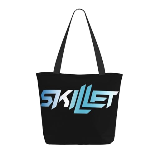 YUIOPAS TUIAST Rock Band Reißverschluss-Schultertaschen für Damen stylische Shopper-Bäume multifunktionale Einkaufstaschen und Arbeitsbags YUIOPAS TUIAST Rock Band Reißverschluss-Schultertaschen für Damen stylische Shopper-Bäume multifunktionale Einkaufstaschen und Arbeitsbags von YUIOPAS TUIAST