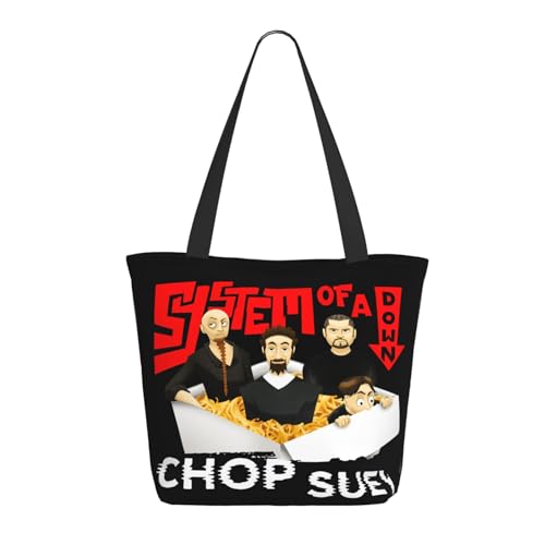 YUIOPAS TUIAST The SOAD Music Rock Band System Reißverschluss-Schultertaschen für Damen stylische Shopper-Bäume multifunktionale Einkaufstaschen und Arbeitsbags YUIOPAS TUIAST The SOAD Music Rock Band System Reißverschluss-Schultertaschen für Damen stylische Shopper-Bäume multifunktionale Einkaufstaschen und Arbeitsbags von YUIOPAS TUIAST