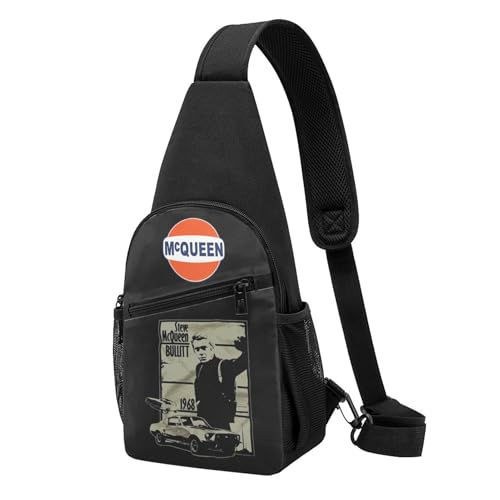 YUIOPAS TUIAST Unisex Actor McQueen Single-Strap Brustbeutel Stylische Alltagstragetasche, multifunktionale Sport-Brusttasche YUIOPAS TUIAST Unisex Actor McQueen Single-Strap Brustbeutel Stylische Alltagstragetasche, multifunktionale Sport-Brusttasche von YUIOPAS TUIAST