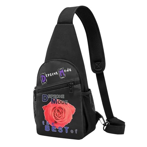 YUIOPAS TUIAST Unisex De&PE&Che Music band Single-Strap Brustbeutel Stylische Alltagstragetasche, multifunktionale Sport-Brusttasche YUIOPAS TUIAST Unisex De&PE&Che Music band Single-Strap Brustbeutel Stylische Alltagstragetasche, multifunktionale Sport-Brusttasche von YUIOPAS TUIAST