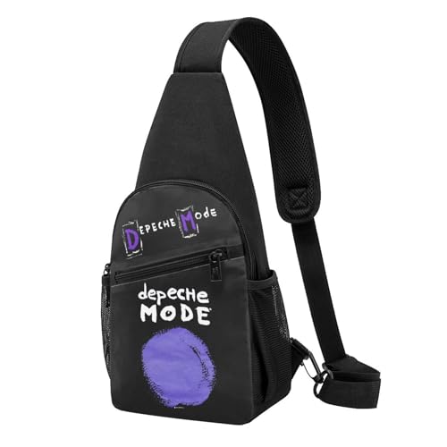 YUIOPAS TUIAST Unisex De&PE&Che Music band Single-Strap Brustbeutel Stylische Alltagstragetasche, multifunktionale Sport-Brusttasche YUIOPAS TUIAST Unisex De&PE&Che Music band Single-Strap Brustbeutel Stylische Alltagstragetasche, multifunktionale Sport-Brusttasche von YUIOPAS TUIAST