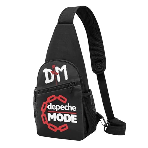 YUIOPAS TUIAST Unisex De&PE&Che Music band Single-Strap Brustbeutel Stylische Alltagstragetasche, multifunktionale Sport-Brusttasche YUIOPAS TUIAST Unisex De&PE&Che Music band Single-Strap Brustbeutel Stylische Alltagstragetasche, multifunktionale Sport-Brusttasche von YUIOPAS TUIAST