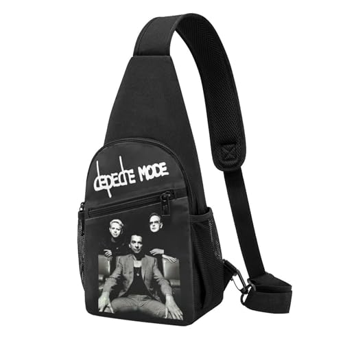 YUIOPAS TUIAST Unisex De&PE&Che Music band Single-Strap Brustbeutel Stylische Alltagstragetasche, multifunktionale Sport-Brusttasche YUIOPAS TUIAST Unisex De&PE&Che Music band Single-Strap Brustbeutel Stylische Alltagstragetasche, multifunktionale Sport-Brusttasche von YUIOPAS TUIAST