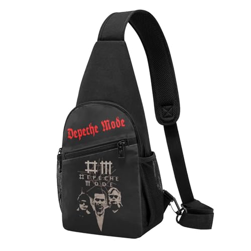 YUIOPAS TUIAST Unisex De&PE&Che Music band Single-Strap Brustbeutel Stylische Alltagstragetasche, multifunktionale Sport-Brusttasche YUIOPAS TUIAST Unisex De&PE&Che Music band Single-Strap Brustbeutel Stylische Alltagstragetasche, multifunktionale Sport-Brusttasche von YUIOPAS TUIAST