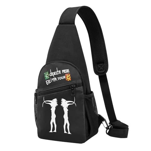 YUIOPAS TUIAST Unisex De&PE&Che Music band Single-Strap Brustbeutel Stylische Alltagstragetasche, multifunktionale Sport-Brusttasche YUIOPAS TUIAST Unisex De&PE&Che Music band Single-Strap Brustbeutel Stylische Alltagstragetasche, multifunktionale Sport-Brusttasche von YUIOPAS TUIAST
