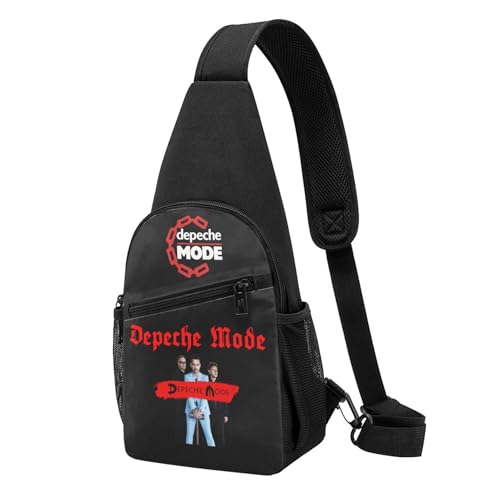 YUIOPAS TUIAST Unisex De&PE&Che Music band Single-Strap Brustbeutel Stylische Alltagstragetasche, multifunktionale Sport-Brusttasche YUIOPAS TUIAST Unisex De&PE&Che Music band Single-Strap Brustbeutel Stylische Alltagstragetasche, multifunktionale Sport-Brusttasche von YUIOPAS TUIAST