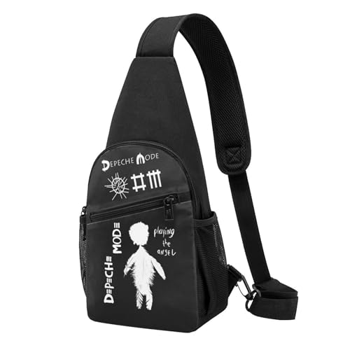 YUIOPAS TUIAST Unisex De&PE&Che Music band Single-Strap Brustbeutel Stylische Alltagstragetasche, multifunktionale Sport-Brusttasche YUIOPAS TUIAST Unisex De&PE&Che Music band Single-Strap Brustbeutel Stylische Alltagstragetasche, multifunktionale Sport-Brusttasche von YUIOPAS TUIAST