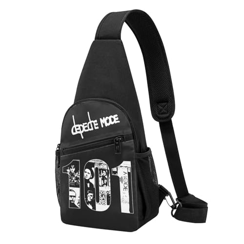 YUIOPAS TUIAST Unisex De&PE&Che Music band Single-Strap Brustbeutel Stylische Alltagstragetasche, multifunktionale Sport-Brusttasche YUIOPAS TUIAST Unisex De&PE&Che Music band Single-Strap Brustbeutel Stylische Alltagstragetasche, multifunktionale Sport-Brusttasche von YUIOPAS TUIAST