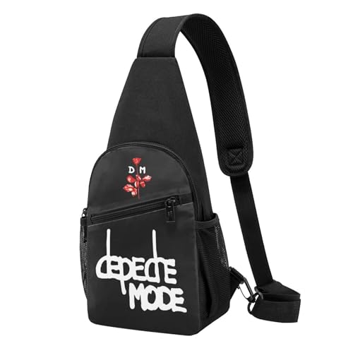 YUIOPAS TUIAST Unisex De&PE&Che Music band Single-Strap Brustbeutel Stylische Alltagstragetasche, multifunktionale Sport-Brusttasche YUIOPAS TUIAST Unisex De&PE&Che Music band Single-Strap Brustbeutel Stylische Alltagstragetasche, multifunktionale Sport-Brusttasche von YUIOPAS TUIAST