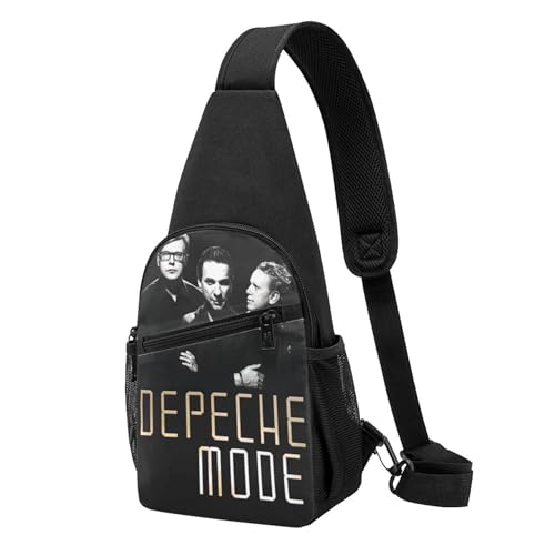 YUIOPAS TUIAST Unisex De&PE&Che Music band Single-Strap Brustbeutel Stylische Alltagstragetasche, multifunktionale Sport-Brusttasche YUIOPAS TUIAST Unisex De&PE&Che Music band Single-Strap Brustbeutel Stylische Alltagstragetasche, multifunktionale Sport-Brusttasche von YUIOPAS TUIAST