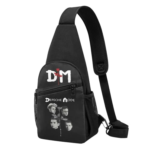 YUIOPAS TUIAST Unisex De&PE&Che Music band Single-Strap Brustbeutel Stylische Alltagstragetasche, multifunktionale Sport-Brusttasche YUIOPAS TUIAST Unisex De&PE&Che Music band Single-Strap Brustbeutel Stylische Alltagstragetasche, multifunktionale Sport-Brusttasche von YUIOPAS TUIAST