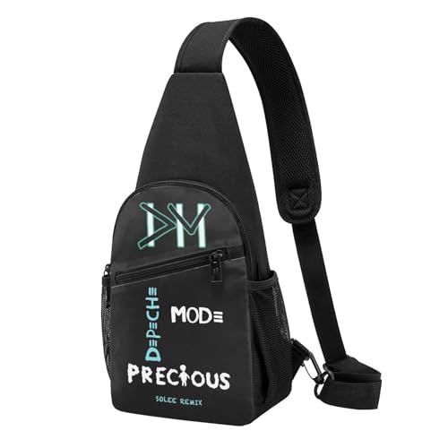 YUIOPAS TUIAST Unisex De&PE&Che Music band Single-Strap Brustbeutel Stylische Alltagstragetasche, multifunktionale Sport-Brusttasche YUIOPAS TUIAST Unisex De&PE&Che Music band Single-Strap Brustbeutel Stylische Alltagstragetasche, multifunktionale Sport-Brusttasche von YUIOPAS TUIAST