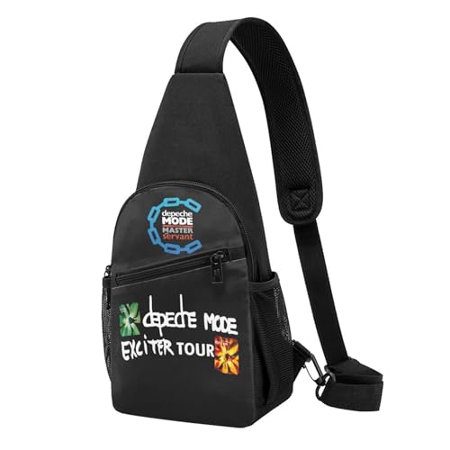 YUIOPAS TUIAST Unisex De&PE&Che Music band Single-Strap Brustbeutel Stylische Alltagstragetasche, multifunktionale Sport-Brusttasche YUIOPAS TUIAST Unisex De&PE&Che Music band Single-Strap Brustbeutel Stylische Alltagstragetasche, multifunktionale Sport-Brusttasche von YUIOPAS TUIAST