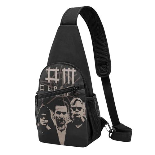 YUIOPAS TUIAST Unisex De&PE&Che Music band Single-Strap Brustbeutel Stylische Alltagstragetasche, multifunktionale Sport-Brusttasche YUIOPAS TUIAST Unisex De&PE&Che Music band Single-Strap Brustbeutel Stylische Alltagstragetasche, multifunktionale Sport-Brusttasche von YUIOPAS TUIAST