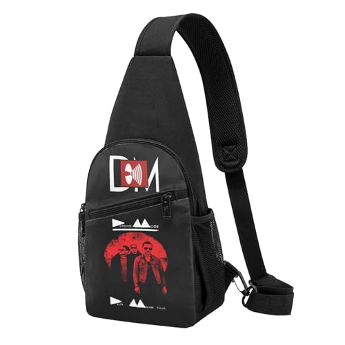 YUIOPAS TUIAST Unisex De&PE&Che Music band Single-Strap Brustbeutel Stylische Alltagstragetasche, multifunktionale Sport-Brusttasche YUIOPAS TUIAST Unisex De&PE&Che Music band Single-Strap Brustbeutel Stylische Alltagstragetasche, multifunktionale Sport-Brusttasche von YUIOPAS TUIAST
