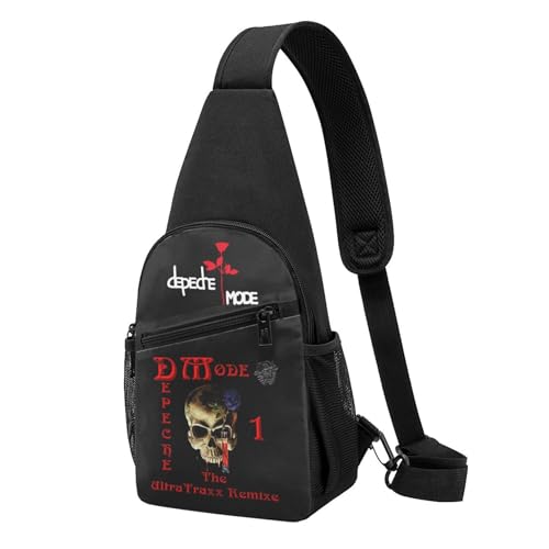 YUIOPAS TUIAST Unisex De&PE&Che Music band Single-Strap Brustbeutel Stylische Alltagstragetasche, multifunktionale Sport-Brusttasche YUIOPAS TUIAST Unisex De&PE&Che Music band Single-Strap Brustbeutel Stylische Alltagstragetasche, multifunktionale Sport-Brusttasche von YUIOPAS TUIAST
