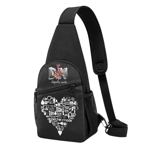 YUIOPAS TUIAST Unisex De&PE&Che Music band Single-Strap Brustbeutel Stylische Alltagstragetasche, multifunktionale Sport-Brusttasche YUIOPAS TUIAST Unisex De&PE&Che Music band Single-Strap Brustbeutel Stylische Alltagstragetasche, multifunktionale Sport-Brusttasche von YUIOPAS TUIAST