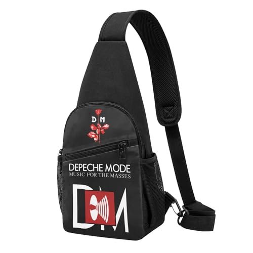 YUIOPAS TUIAST Unisex De&PE&Che Music band Single-Strap Brustbeutel Stylische Alltagstragetasche, multifunktionale Sport-Brusttasche YUIOPAS TUIAST Unisex De&PE&Che Music band Single-Strap Brustbeutel Stylische Alltagstragetasche, multifunktionale Sport-Brusttasche von YUIOPAS TUIAST