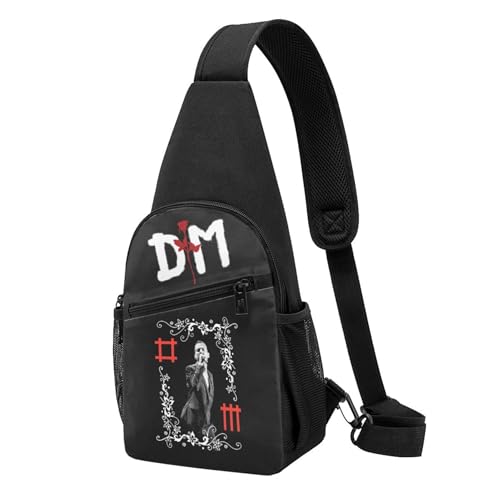 YUIOPAS TUIAST Unisex De&PE&Che Music band Single-Strap Brustbeutel Stylische Alltagstragetasche, multifunktionale Sport-Brusttasche YUIOPAS TUIAST Unisex De&PE&Che Music band Single-Strap Brustbeutel Stylische Alltagstragetasche, multifunktionale Sport-Brusttasche von YUIOPAS TUIAST