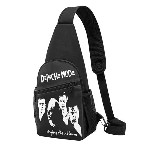 YUIOPAS TUIAST Unisex De&PE&Che Music band Single-Strap Brustbeutel Stylische Alltagstragetasche, multifunktionale Sport-Brusttasche YUIOPAS TUIAST Unisex De&PE&Che Music band Single-Strap Brustbeutel Stylische Alltagstragetasche, multifunktionale Sport-Brusttasche von YUIOPAS TUIAST
