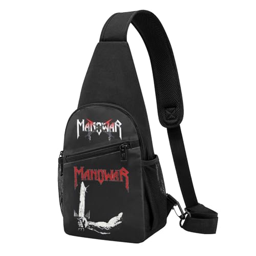 YUIOPAS TUIAST Unisex Metal Band Music Single-Strap Brustbeutel Stylische Alltagstragetasche, multifunktionale Sport-Brusttasche YUIOPAS TUIAST Unisex Metal Band Music Single-Strap Brustbeutel Stylische Alltagstragetasche, multifunktionale Sport-Brusttasche von YUIOPAS TUIAST