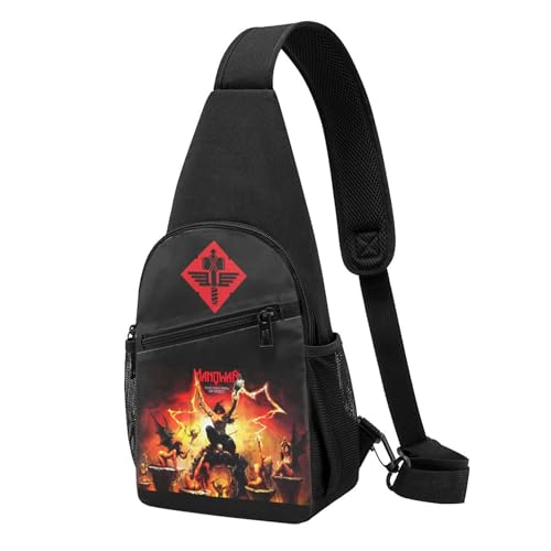 YUIOPAS TUIAST Unisex Metal Band Music Single-Strap Brustbeutel Stylische Alltagstragetasche, multifunktionale Sport-Brusttasche YUIOPAS TUIAST Unisex Metal Band Music Single-Strap Brustbeutel Stylische Alltagstragetasche, multifunktionale Sport-Brusttasche von YUIOPAS TUIAST